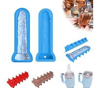Adult Prank Ice Cube Mold for Stanley Cups,Novelty Silicone Ice Cube Molds,Personalized Ice DIY Mould,Reusable 20 30 40 Oz Ice Molds For Stanleys, For Cooling Cocktails, Whiskey, Drinks, Coffee