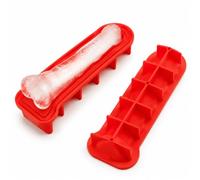 Adult Prank Mold Tray,Funny Penis IceMold Silicone Mold,Extra Large Adult Prank Icecube Molds,Suitable for Freezers, Ice Drinks, Juices, Whiskey, Cocktails (Red)