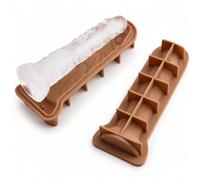 Adult Prank Mold Tray,Funny Penis IceMold Silicone Mold,Extra Large Adult Prank Icecube Molds,Suitable for Freezers, Ice Drinks, Juices, Whiskey, Cocktails (Brown)
