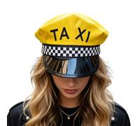 Adult Professional Driver Hat - Classic Vintage Aesthetics Make This The Ideal Prop For Vacation, Birthday Parties, & Group Events, Lightweight & Comfortable Material Suitable For Extended Wear During