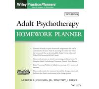 Adult Psychotherapy Homework Planner, 6th Edition (PracticePlanners)