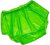 Adult Pull on Plastic Pants Anti-Side Leakage Incontinence Safety Pants Quiet Waterproof Diaper Covers Reusable for Women Men 3XL