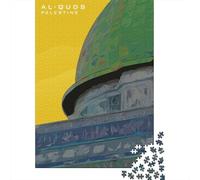 Adult Puzzle, 1000 Pieces, Al Quds Palestine, 70x50cm/1000pcs