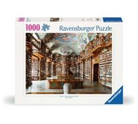 Adult Puzzle 1000 Pieces - Library at St. Florian Monastery, Austria | 1000 piece puzzle, adult puzzle, gift for men and women