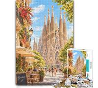 Adult Puzzle Europe Travel Gothic Cathedral 1000pcs (70x50cm) | As a Christmas gift idea: Adult jigsaw puzzle with 1000 pieces; for cosy evenings and screen-free holiday time.