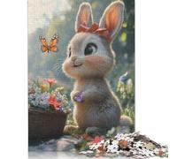 Adult Puzzle Game Easter Cute Bunny Puzzle Jigsaws for Adults Puzzle for Adults And Teenager 500pcs (52x38cm)