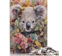 Adult Puzzle Game Koala Blossom Puzzle Jigsaws for Adults Puzzle for Adults And Teenager 500pcs (52x38cm)