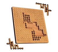 Adult Puzzle - Interactive Jigsaw Game | Wooden Geometry Puzzles for Child - for Men Boys Girls Youth Teens Husband Son Daughter Family Friends Coworkers