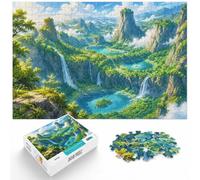 Adult Puzzle Mountain Lakes 1000pcs (38x26cm) | For a useful gift beyond Christmas Day, this adult jigsaw puzzle with 1000 pieces offers a longer activity for the holidays.