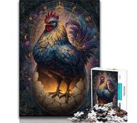 Adult Puzzles 1000 Pieces Animal Rooster Puzzles for Teenagers,is Ideal As Gifts for The Whole Family Suitable for And 14 (size 38x26cm)