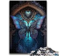 Adult Puzzles 1000 Pieces Art Butterfly Challenging Game And Family Play for Is Ideal As A Gift for The Whole Family 50x75cm