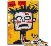 Adult Puzzles 1000 Pieces Basquiat-style Challenging To Complete But Fun And Humorous Unique Home Decor And Gifts 26x38cm