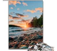 Adult Puzzles 1000 Pieces Beautiful Mountains And Lakes, Educational Games Home Decoration Is Ideal As A Gift for The Whole Family (Size 26x38cm)