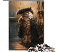 Adult Puzzles 1000 Pieces Cat from An Aristocratic Family, Educational Games Home Decoration Is Ideal As A Gift for The Whole Family (Size 50x75cm)