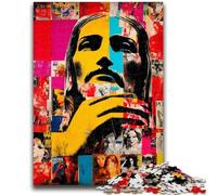 Adult Puzzles 1000 Pieces Christian Art Challenging Game And Family Play for Is Ideal As A Gift for The Whole Family 26x38cm