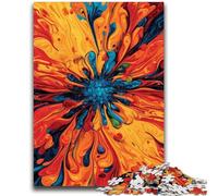 Adult Puzzles 1000 Pieces Colour Explosion Teenager Puzzles,Challenging Game Gifts for Is Ideal As A Gift for The Whole Family (50x75cm)