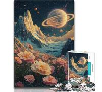 Adult Puzzles 1000 Pieces Cosmic Landscape Puzzles for Teenagers,is Ideal As Gifts for The Whole Family Suitable for And 14 (size 38x26cm)