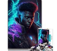 Adult Puzzles 1000 Pieces Fantasy Character Aric Teenager Jigsaw,Educational Games Home Decoration Birthday Present, Gifts, Wall Art 38x26cm