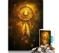 Adult Puzzles 1000 Pieces Fantasy Deer 1000 Piece Puzzle,Stress Reliever Staycation Kill Time Parent-child Interaction 26x38cm