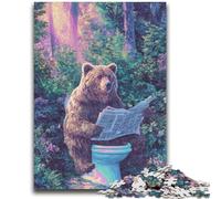 Adult Puzzles 1000 Pieces Fantasy Grizzlies for Ages 14 And over Fun Games Fun Activities at Home, Birthday Gifts, Travel Gifts 50x75cm