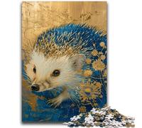 Adult Puzzles 1000 Pieces Fantasy Hedgehog Puzzles for Teenagers,Educational Games Home Decoration Birthday Present, Gifts, Wall Art (75x50cm)