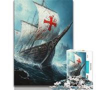 Adult Puzzles 1000 Pieces Fantasy Knight Puzzles for Teenagers,is Ideal As Gifts for The Whole Family Suitable for And 14 (size 75x50cm)
