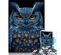 Adult Puzzles 1000 Pieces Fantasy Owl Puzzles for Teenagers,is Ideal As Gifts for The Whole Family Suitable for And 14 (size 75x50cm)