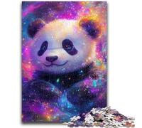 Adult Puzzles 1000 Pieces Fantasy Panda 1000 Piece Puzzle,Stress Reliever Staycation Kill Time Parent-child Interaction (50x75cm)