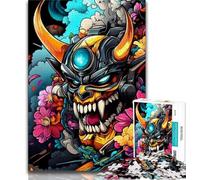 Adult Puzzles 1000 Pieces Japanese Ninja Puzzles for Teenagers,is Ideal As Gifts for The Whole Family Suitable for And 14 (size 38x26cm)
