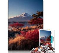 Adult Puzzles 1000 Pieces Landscape at Sunset Puzzles for Adults,Educational Games Home Decoration Suitable for Desktop Decoration (size 38x26cm)