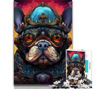 Adult Puzzles 1000 Pieces Mechanical Bulldogs Teenager Jigsaw,Challenging Family Activity Games DIY Toy for Home Wall Decor Gifts (size 38x26cm)