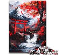 Adult Puzzles 1000 Pieces Mount Fuji, Japan Challenging Game Toys Deal As Gifts for The Whole Family for Ages 14+ 26x38cm