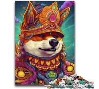 Adult Puzzles 1000 Pieces Mutant Corgi 1000 Piece Puzzle,Stress Reliever Staycation Kill Time Parent-child Interaction (38x26cm)
