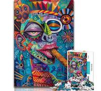 Adult Puzzles 1000 Pieces Oil Painting Portrait Puzzles for Teenagers,is Ideal As Gifts for The Whole Family Suitable for And 14 (size 38x26cm)