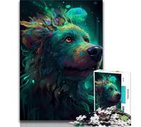 Adult Puzzles 1000 Pieces Poodle Dog Teenager Jigsaw,Educational Games Home Decoration Birthday Present, Gifts, Wall Art 75x50cm