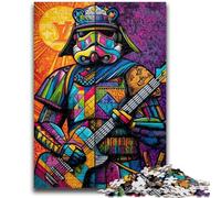 Adult Puzzles 1000 Pieces Stained Glass Learning Educational Toys Family Games Enhance Love between Couples 50x75cm