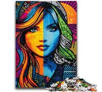 Adult Puzzles 1000 Pieces Stained Glass Learning Educational Toys Family Games Enhance Love between Couples 26x38cm