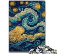 Adult Puzzles 1000 Pieces Starry Sky Challenging Game Toys Deal As Gifts for The Whole Family for Ages 14+ 26x38cm