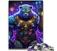 Adult Puzzles 1000 Pieces The Bearvengers Learning Educational Toys Family Games Enhance Love between Couples 26x38cm