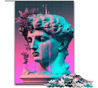 Adult Puzzles 1000 Pieces Vaporwave Aesthetics, for Age 14+ Suitable for Couples Fun at Home Activities, Birthday Present,Travel Gifts (Size50x75cm)