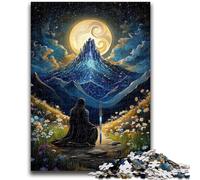 Adult Puzzles 1000 Pieces Yin Yang Ninja Teenager Puzzles,Challenging Game Gifts for Is Ideal As A Gift for The Whole Family (50x75cm)
