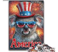 Adult Puzzles 2000 Pieces American Koala Family Game Stress Reliever Difficult Challenge Artists Collection, Fine Art 70x100cm