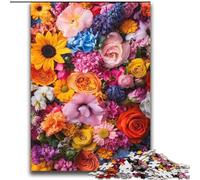 Adult Puzzles 2000 Pieces Artistic Flowers for 14+ Unique Challenge Game Family Games Christmas Birthday Gifts 70x100cm