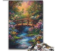 Adult Puzzles 2000 Pieces Autumn Wooden Bridge Challenging Game Toys Deal As Gifts for The Whole Family for Ages 14+ 70x100cm