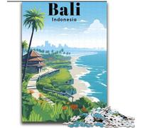 Adult Puzzles 2000 Pieces Bali Indonesia Travel, Suitable for People Aged 14 And Above Challenging To Complete But Fun And Humorous Great Gift 70x100cm