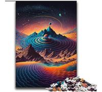 Adult Puzzles 2000 Pieces Dark Blue And Red Clouds Stress Reliever Staycation Kill Time Perfect Decoration for Age 14+ 70x100cm