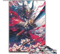 Adult Puzzles 2000 Pieces Japanese Ninja Samurai Challenging Game And Family Play with Fully Interlocking Randomly Shaped Pieces 70x100cm