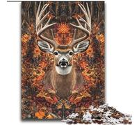 Adult Puzzles 2000 Pieces Jungle Deer Challenging Game Toys Deal As Gifts for The Whole Family for Ages 14+ 70x100cm