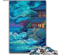Adult Puzzles 2000 Pieces Korean Temple Learning Educational Toys Family Games Enhance Love between Couples 70x100cm