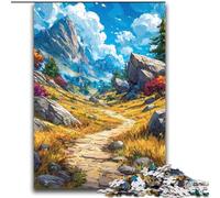 Adult Puzzles 2000 Pieces Mountains in Autumn Challenging Game And Family Play for Is Ideal As A Gift for The Whole Family 70x100cm